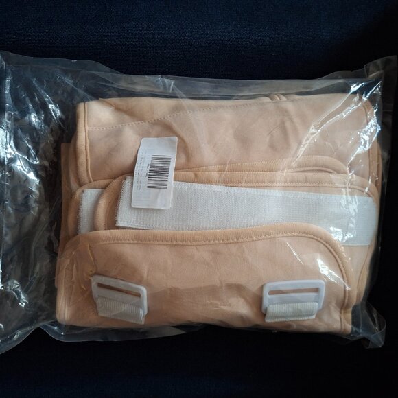 NEW Castor Oil Pack Wrap 9 Pcs -Reusable Hot/Cold Therapy Kit for Neck Back Knee - Picture 3 of 8